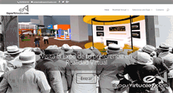Desktop Screenshot of exposvirtuales.com